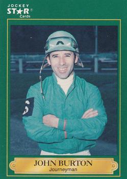 1991 Jockey Star Jockeys #52 John Burton Front